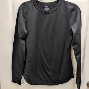 Cuddl Duds Black Thermal Long Sleeve